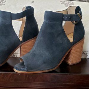 Sole Society Open Toe Booties